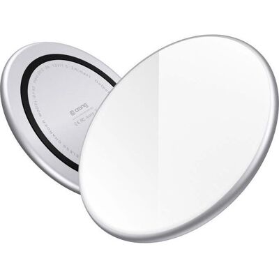 Chargeur sans fil Crong Qi 15W - Boîtier en aluminium et blindage Chargeur sans fil Crong Qi 15W - Boîtier en aluminium et blindage