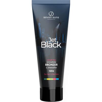 Seven Suns Jet Black Ultra Dark Krem do opalania - Elastyczność, Naturalne Oleje Seven Suns Jet Black Ultra Dark Krem do opalania - Elastyczność, Naturalne Oleje