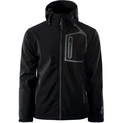 Hi-Tec Prince II Schwarze Softshell Jacke - Jacke Hi-Tec Prince II Schwarze Softshell Jacke - Jacke