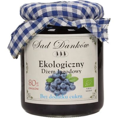 SAD DANKÓW Ekologiczna Konfitura Wiśniowa Bez Cukru 260g SAD DANKÓW Ekologiczna Konfitura Wiśniowa Bez Cukru 260g