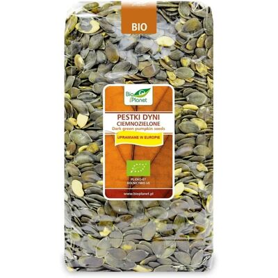 Graines de courge bio vert foncé - 1kg - Graines de courge - Publicité Graines de courge bio vert foncé - 1kg - Graines de courge - Publicité
