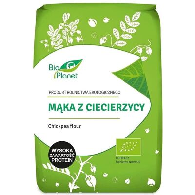 Bio Planet Ekologiczna mąka z ciecierzycy - 800g - Mąka Bio Planet Ekologiczna mąka z ciecierzycy - 800g - Mąka
