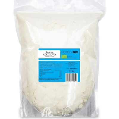 BIO PLANET Ekologiczna mąka kokosowa - 2,5kg - HORECA BIO PLANET Ekologiczna mąka kokosowa - 2,5kg - HORECA