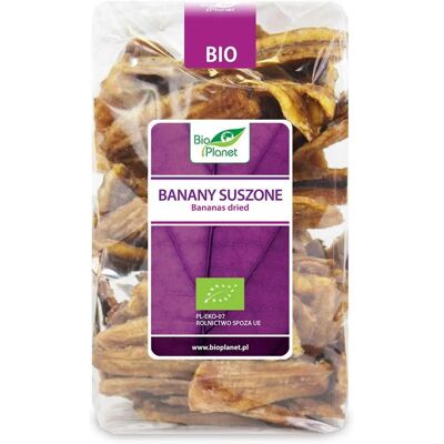 Bio Planet Bio Suszone Banany - Suszone Owoce Bio Planet Bio Suszone Banany - Suszone Owoce