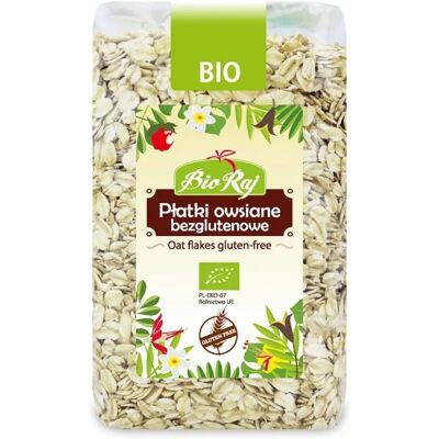 BIO RAJ Bio Glutenfreie Haferflocken - 350g BIO RAJ Bio Glutenfreie Haferflocken - 350g