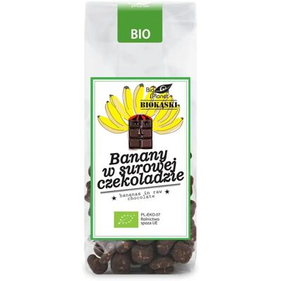 BIO PLANET - Bio Rohschokolade Bananen - 100g BIO PLANET - Bio Rohschokolade Bananen - 100g