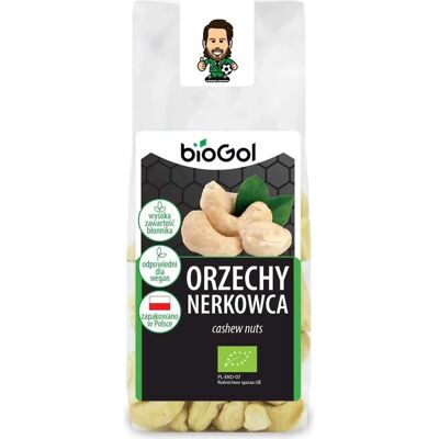 BIOGOL Ekologiczne nerkowce - 100g Orzechy BIOGOL Ekologiczne nerkowce - 100g Orzechy