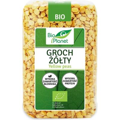 BIO PLANET Pois Jaunes Bio 500 g - Publicité BIO PLANET Pois Jaunes Bio 500 g - Publicité