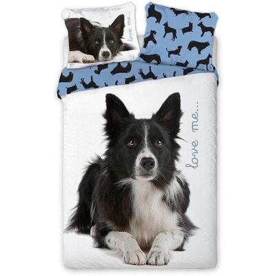 Animal Pictures Border Collie - Single - 140 x 200 cm - Multi Animal Pictures Border Collie - Single - 140 x 200 cm - Multi
