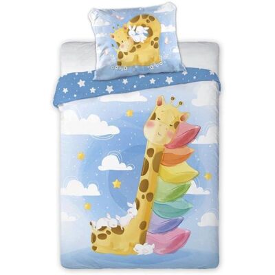 Sweet Home Dětská povlečení na přikrývku Cuddle Giraffe 100x135 cm - Dětské ložní prádlo Sweet Home Dětská povlečení na přikrývku Cuddle Giraffe 100x135 cm - Dětské ložní prádlo