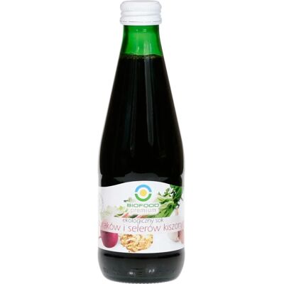 BIO FOOD Rote Bete und Sellerie Saft - Bio 300 ml BIO FOOD Rote Bete und Sellerie Saft - Bio 300 ml