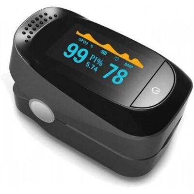 Oromed ORO-PULSE Black Pulsoximeter - Tragbarer Gesundheitsmonitor Oromed ORO-PULSE Black Pulsoximeter - Tragbarer Gesundheitsmonitor