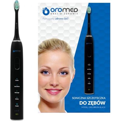 Oromed SZC_ORO-BRUSH Elektrische Zahnbürste - Schall, Weiß, Sensitiv Oromed SZC_ORO-BRUSH Elektrische Zahnbürste - Schall, Weiß, Sensitiv