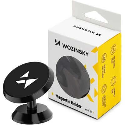 Držák telefonu Wozinsky WMH-05 - Magnetický na palubní desku s otáčením o 360° Držák telefonu Wozinsky WMH-05 - Magnetický na palubní desku s otáčením o 360°