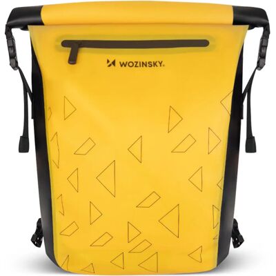 Wozinsky Wasserdichter Rucksack - 23L Gelb - Rad & Reise Wozinsky Wasserdichter Rucksack - 23L Gelb - Rad & Reise