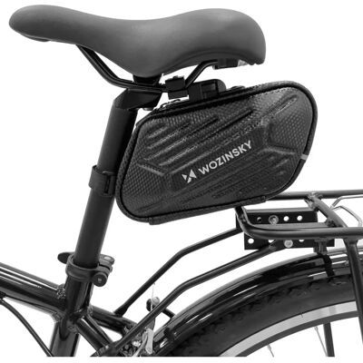 Wozinsky Fahrradsattelbeutel - 1,5L Wasserdicht, Carbonfaser Wozinsky Fahrradsattelbeutel - 1,5L Wasserdicht, Carbonfaser