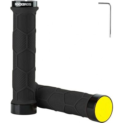 Rockbros - 40720007001 - 22 mm - Schwarz - Fahrradgriffe Rockbros - 40720007001 - 22 mm - Schwarz - Fahrradgriffe
