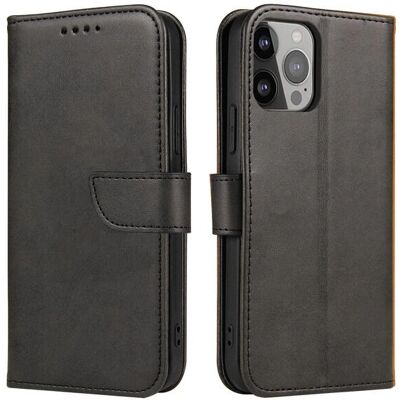 Hurtel - Vivo X80 Pro - Schwarz - Magnetische Geldbörse - Handyhülle Hurtel - Vivo X80 Pro - Schwarz - Magnetische Geldbörse - Handyhülle