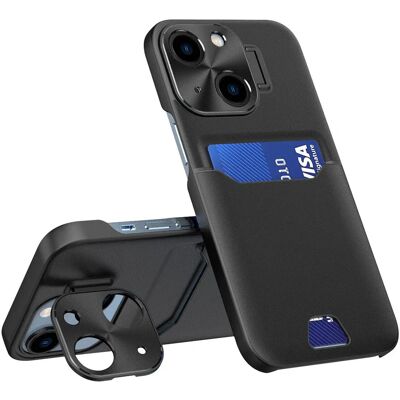 Hurtel Nahkainen Lompakkokotelo ja Jalusta Galaxy S23 musta Hurtel Nahkainen Lompakkokotelo ja Jalusta Galaxy S23 musta