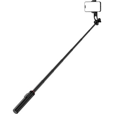 Hurtel Selfie Stick WC1Y2S 1,3m Aluminiumlegierung Stativ - Schwarz Hurtel Selfie Stick WC1Y2S 1,3m Aluminiumlegierung Stativ - Schwarz