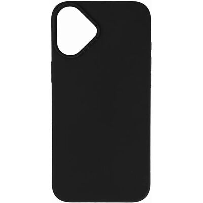 Hurtel Mehrfarbige Weizenkleie iPhone 16 Plus Schwarz Hülle Hurtel Mehrfarbige Weizenkleie iPhone 16 Plus Schwarz Hülle