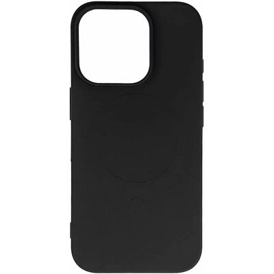 Hurtel iPhone 16 Pro Max Liquid Silicone MagSafe Hülle - schwarz Hurtel iPhone 16 Pro Max Liquid Silicone MagSafe Hülle - schwarz