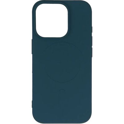 Hurtel Flüssiges Silikonhülle für iPhone 16 Pro Max - Dunkelblau Hurtel Flüssiges Silikonhülle für iPhone 16 Pro Max - Dunkelblau