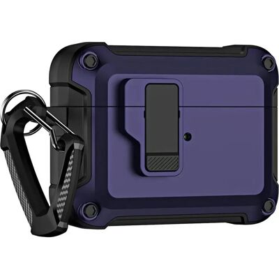 Custodia Hurtel Pro Lilla per Airpods 4 con Gancio Custodia Hurtel Pro Lilla per Airpods 4 con Gancio