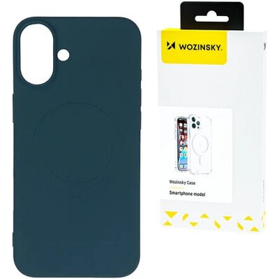 Wozinsky - Wozinsky Silicone Case MagSafe - Blå - Phone Case Wozinsky - Wozinsky Silicone Case MagSafe - Blå - Phone Case