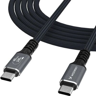 Wozinsky - WPS-UY41S - USB4 - 240W - Cavo Wozinsky - WPS-UY41S - USB4 - 240W - Cavo