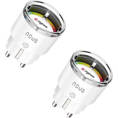 Nous Okos Aljzat ZigBee 3.0 - Fehér Nous Okos Aljzat ZigBee 3.0 - Fehér