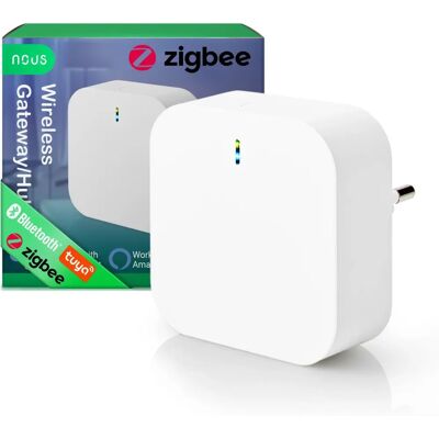 Gateway ZigBee NOUS E1 per domotica - ZigBee 3.0, Bluetooth, 100 dispositivi Gateway ZigBee NOUS E1 per domotica - ZigBee 3.0, Bluetooth, 100 dispositivi