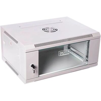 Digitus DN-W19 06U/450 Wandmontage Rack Hellgrau - Rack-Schrank Digitus DN-W19 06U/450 Wandmontage Rack Hellgrau - Rack-Schrank