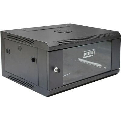 Digitus DN-W19 04U/450/B Wandmontiertes Rack - 4U Schwarz Digitus DN-W19 04U/450/B Wandmontiertes Rack - 4U Schwarz