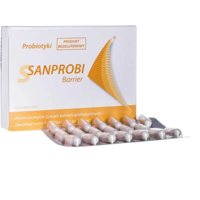 Sanprobi Probiotyki Bariera - 40 Kapsułek Sanprobi Probiotyki Bariera - 40 Kapsułek