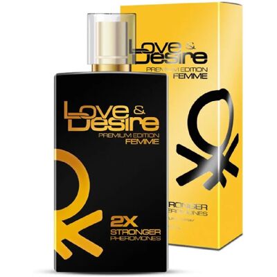 Love & Desire Prémiové vydání Femme - Feromony pro ženy Spray 100ml Love & Desire Prémiové vydání Femme - Feromony pro ženy Spray 100ml