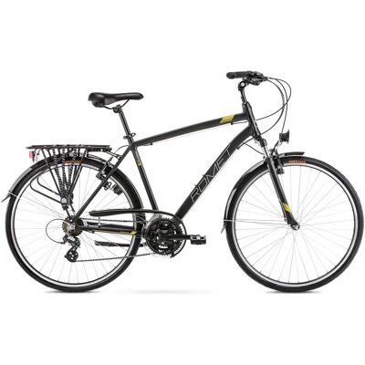 Romet - Wagant L 28' - Czarny–Żółto–Złoty - Bike Romet - Wagant L 28' - Czarny–Żółto–Złoty - Bike