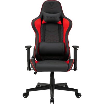 Sense7 Gaming Stuhl - Eco-Leder, Verstellbar, Neigung, 150kg Unterstützung Sense7 Gaming Stuhl - Eco-Leder, Verstellbar, Neigung, 150kg Unterstützung