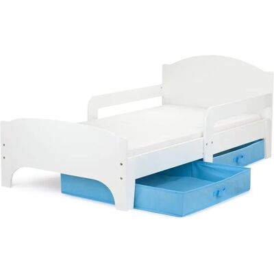 Lit pour enfants Leomark 140/70 avec Matelas et Tiroirs - Mobilier pour Enfants - Publicité Lit pour enfants Leomark 140/70 avec Matelas et Tiroirs - Mobilier pour Enfants - Publicité