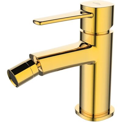 INVENA Gold Bidet Mixer - Modern Single-Lever Bathroom Faucet INVENA Gold Bidet Mixer - Modern Single-Lever Bathroom Faucet