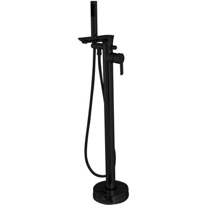 INVENA bateria do wanny - wysoka, czarna, jednouchwytowa, z zestawem prysznicowym INVENA bateria do wanny - wysoka, czarna, jednouchwytowa, z zestawem prysznicowym
