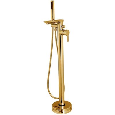 INVENA Freistehender Badewannenmischer Gold - Bad Typ INVENA Freistehender Badewannenmischer Gold - Bad Typ