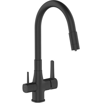 Invena Küchenarmatur - Mixer Kitchen Glamour Mit Filter Schwarz Invena Küchenarmatur - Mixer Kitchen Glamour Mit Filter Schwarz
