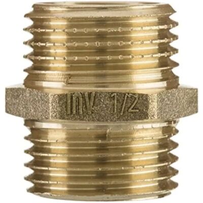 Invena 1" BSP Männliche Rohrverschraubung Messing - Rohrverschraubung Invena 1" BSP Männliche Rohrverschraubung Messing - Rohrverschraubung