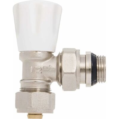 Invena Heizkörperventil - Messing, 16mm PEX, 1/2" BSP - Leckagefrei Invena Heizkörperventil - Messing, 16mm PEX, 1/2" BSP - Leckagefrei
