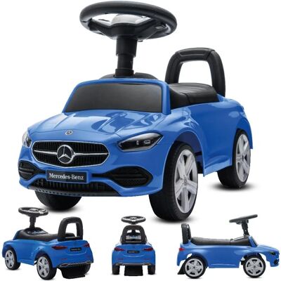 Sun Baby Mercedes C-Class Niebieski Wózek - Baby Walker Sun Baby Mercedes C-Class Niebieski Wózek - Baby Walker