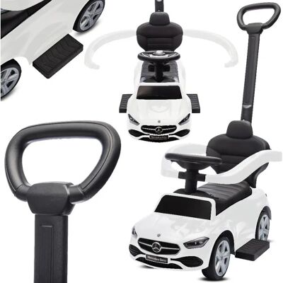 Samochód dla dzieci Mercedes C-Class - Biały, Interaktywny, Licencja Samochód dla dzieci Mercedes C-Class - Biały, Interaktywny, Licencja