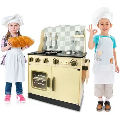 Leomark - Cuisine Vintage - Drewniane - Kuchnia - Zabawka Leomark - Cuisine Vintage - Drewniane - Kuchnia - Zabawka