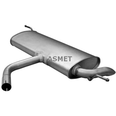 ASMET VW 03.115 Silencieux arrière - Échappement pour VW Golf V VI Plus ASMET VW 03.115 Silencieux arrière - Échappement pour VW Golf V VI Plus