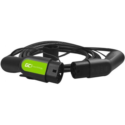 Green Cell EV13 Ladekabel für Elektrofahrzeuge - Schwarz - Typ 2 - 5m Green Cell EV13 Ladekabel für Elektrofahrzeuge - Schwarz - Typ 2 - 5m